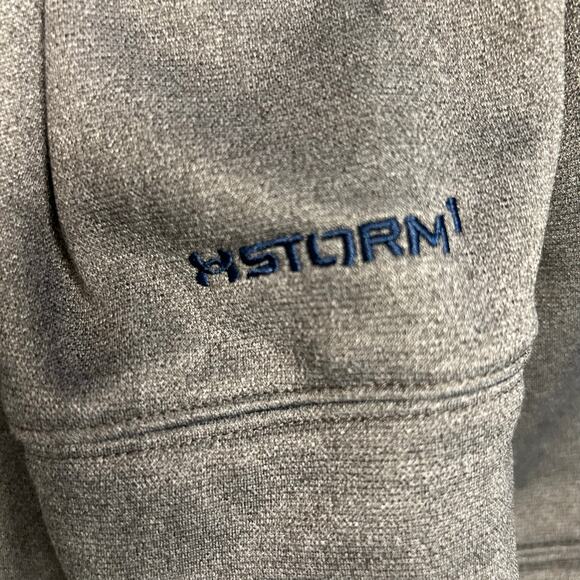 Under Armour Storm Hoodie Men’s Medium – Gray Camo Logo & Hood Lining - Picture 3 of 4